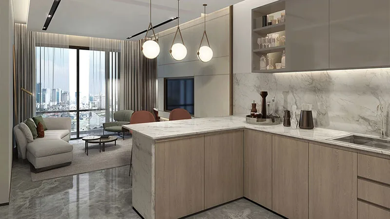 Căn hộ 3 phòng ngủ tòa A Masteri West Heights 79.37m2 đang bán bao nhiêu?