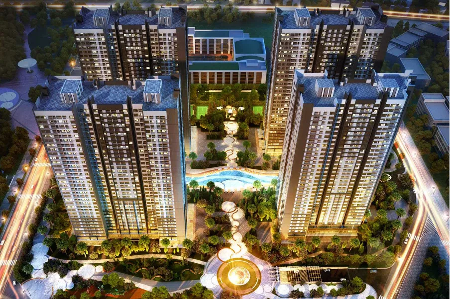 Căn 2PN tòa P5 Park Hill Times City 58m2 đang bán giá bao nhiêu?