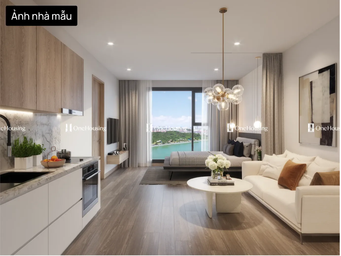 Căn hộ Studio tòa A Masteri West Heights 35.24m2 đang bán giá bao nhiêu? 