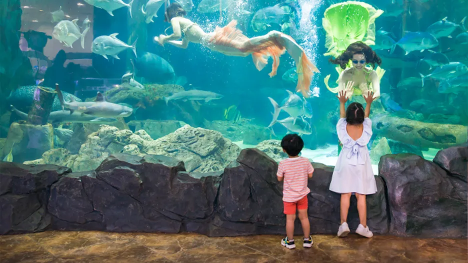 Khu vui chơi VinKe và Thủy cung nằm ở tòa nào khu đô thị Times City?