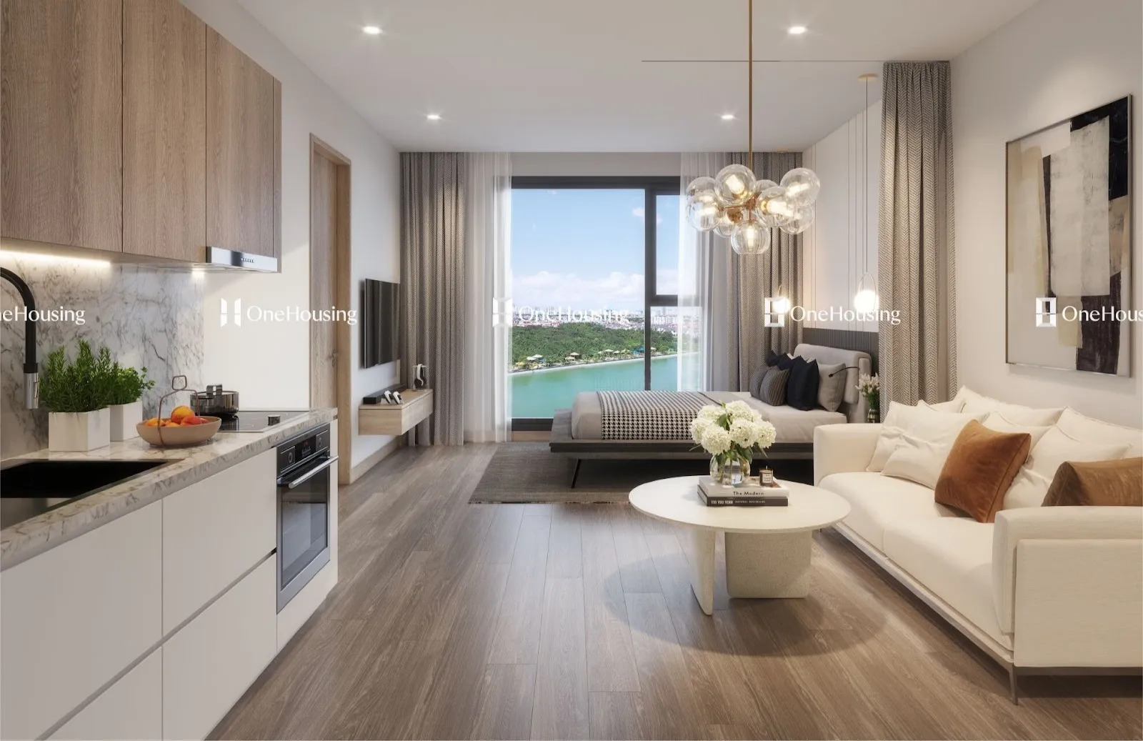 Căn hộ studio tòa D Masteri West Heights 29.79m2 đang bán bao nhiêu?