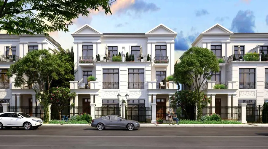 Giá bán hiện tại của biệt thự song lập 127,5m2, mặt tiền 8,5m phân khu Cọ Xanh là bao nhiêu?