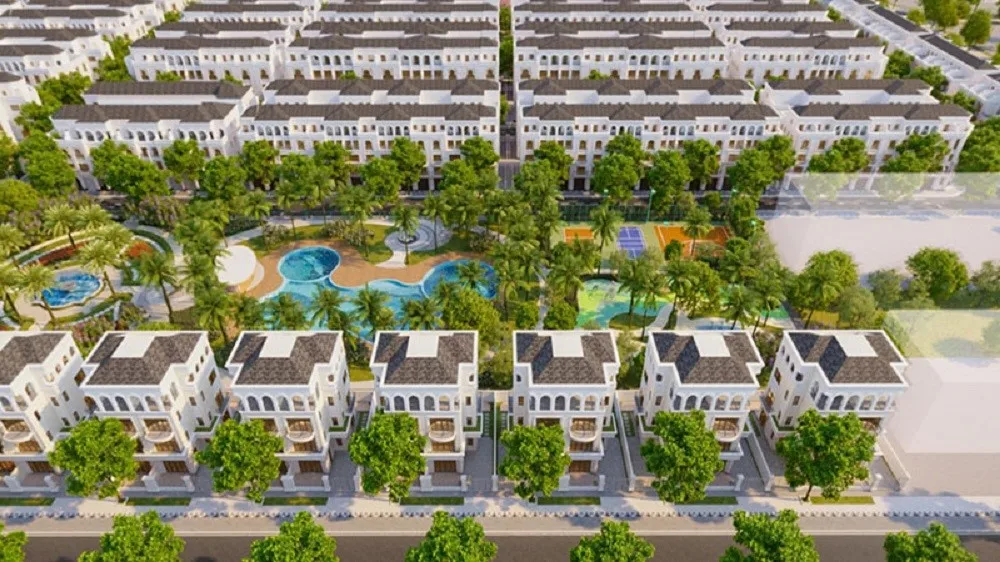 Biệt thự liền kề góc diện tích 126,9m2 thuộc dãy Hải Âu 10 phân khu Hải Âu đang được giao dịch bao tiền 1m2?