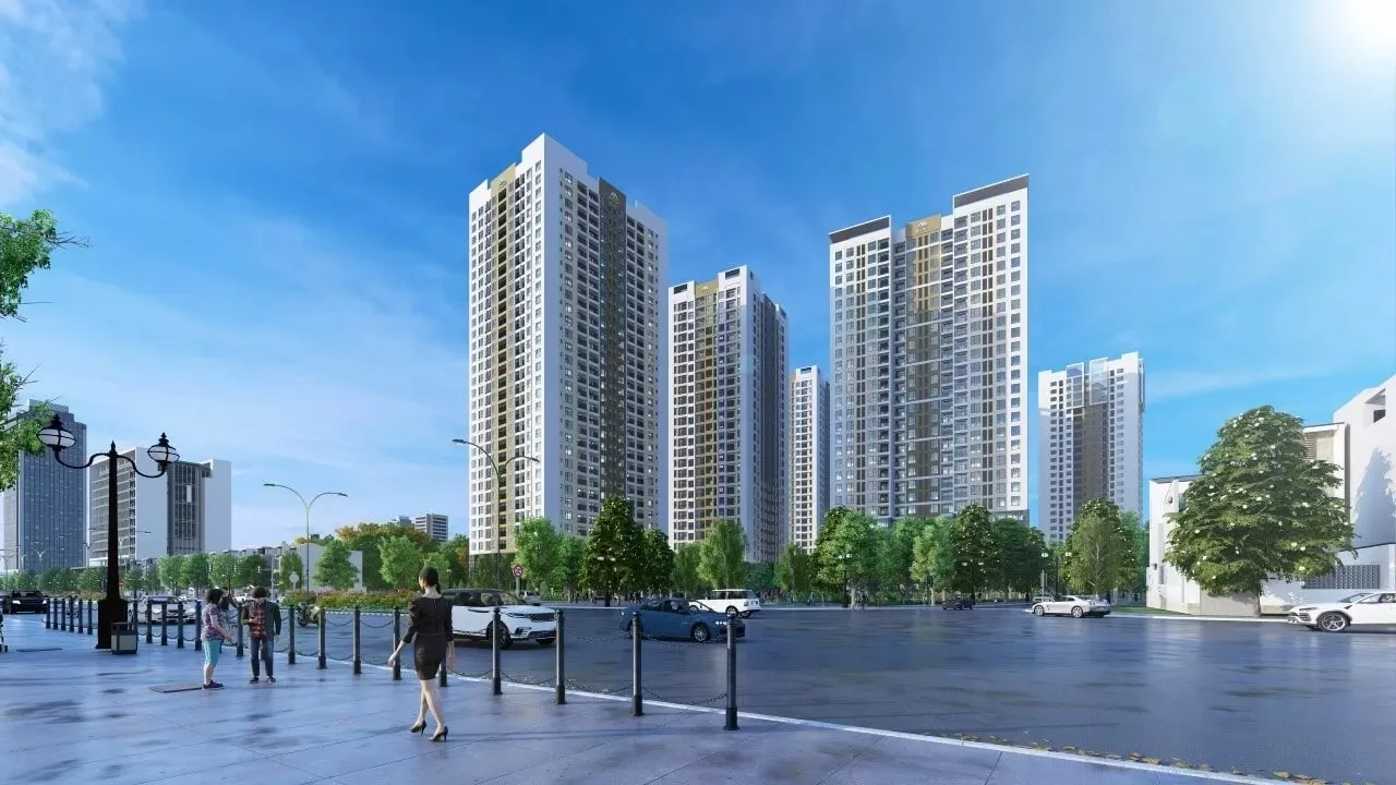 Gần trường Đại học Thăng Long, quận Hoàng Mai có chung cư trung cấp nào?