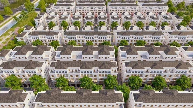 Nhà liền kề hướng nội khu phân khu Cọ Xanh diện tích 80m2 có giá khoảng bao nhiêu?