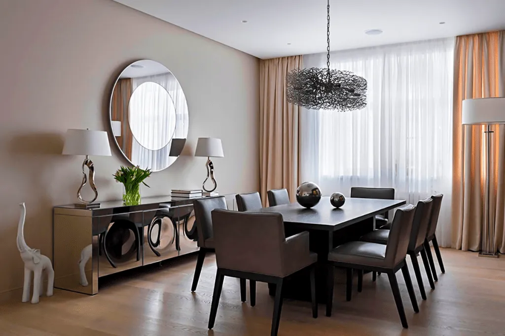 6 điều cần lưu ý khi treo gương trong căn hộ chung cư kẻo phạm phong thủy