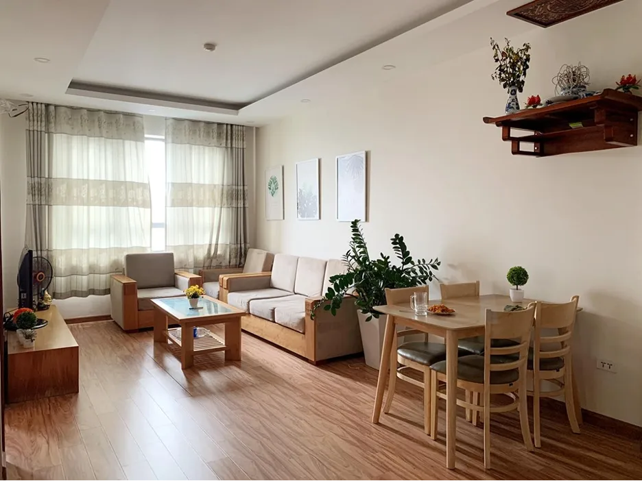 Gần trường Đại học Mỏ Địa chất Hà Nội có chung cư nào đang bán căn hộ 2 phòng ngủ?