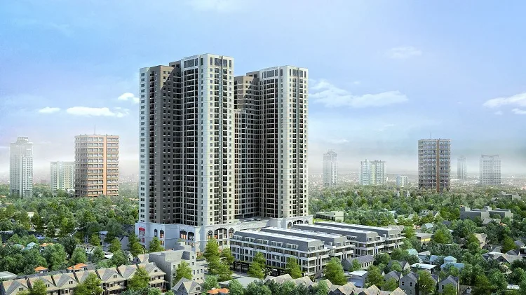 Căn 2PN 3PN 4PN ở chung cư Goldsilk Complex quận Hà Đông có diện tích bao nhiêu?