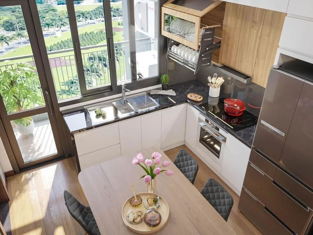Căn 2PN 3PN chung cư Phú Thịnh Green Park quận Hà Đông có diện tích bao nhiêu?
