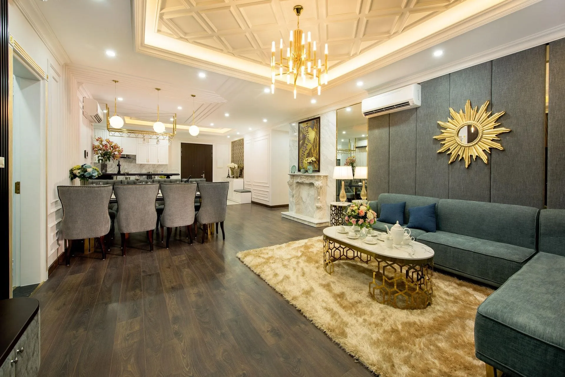 Căn 2PN 3PN 4PN chung cư Stellar Garden quận Thanh Xuân có diện tích bao nhiêu?