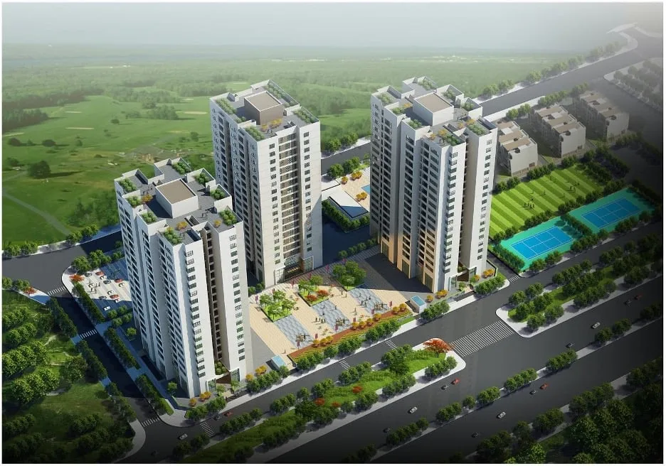 Căn 2PN 3PN chung cư Việt Hưng Green Park quận Long Biên có diện tích bao nhiêu?