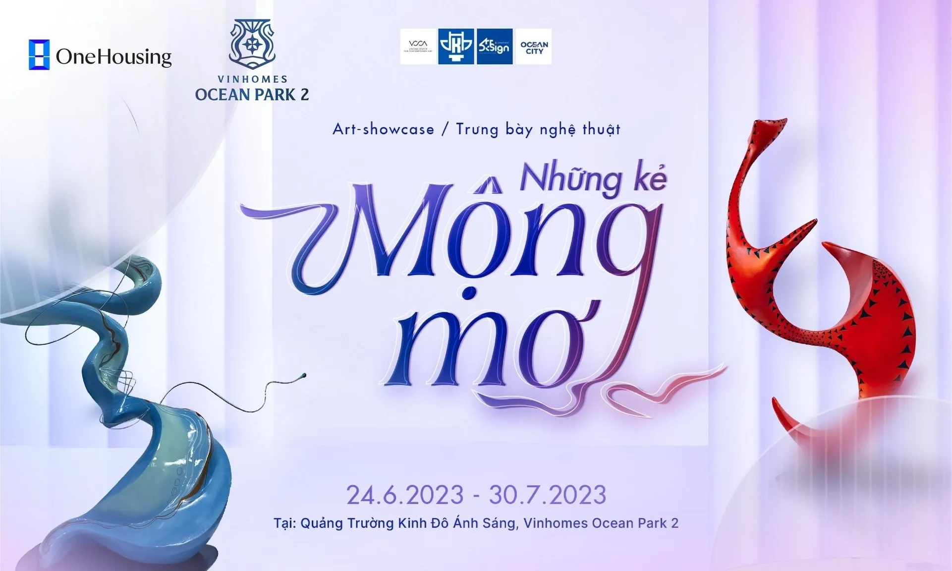 Khám phá triển lãm 'Những kẻ mộng mơ' ở Kinh Đô Ánh Sáng Quận 2 Ocean City