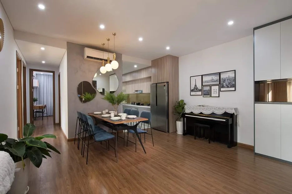 Căn 1PN 2PN 3PN chung cư Trinity Tower quận Thanh Xuân có diện tích bao nhiêu?
