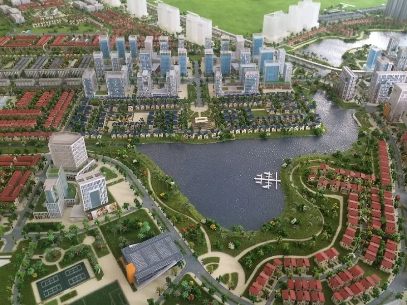 Quy mô và mật độ xây dựng của khu đô thị Thanh Hà huyện Thanh Oai như thế nào? 