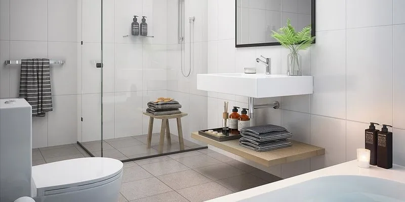 Gợi ý cách giúp phòng tắm bớt tù túng vì thiếu cửa sổ