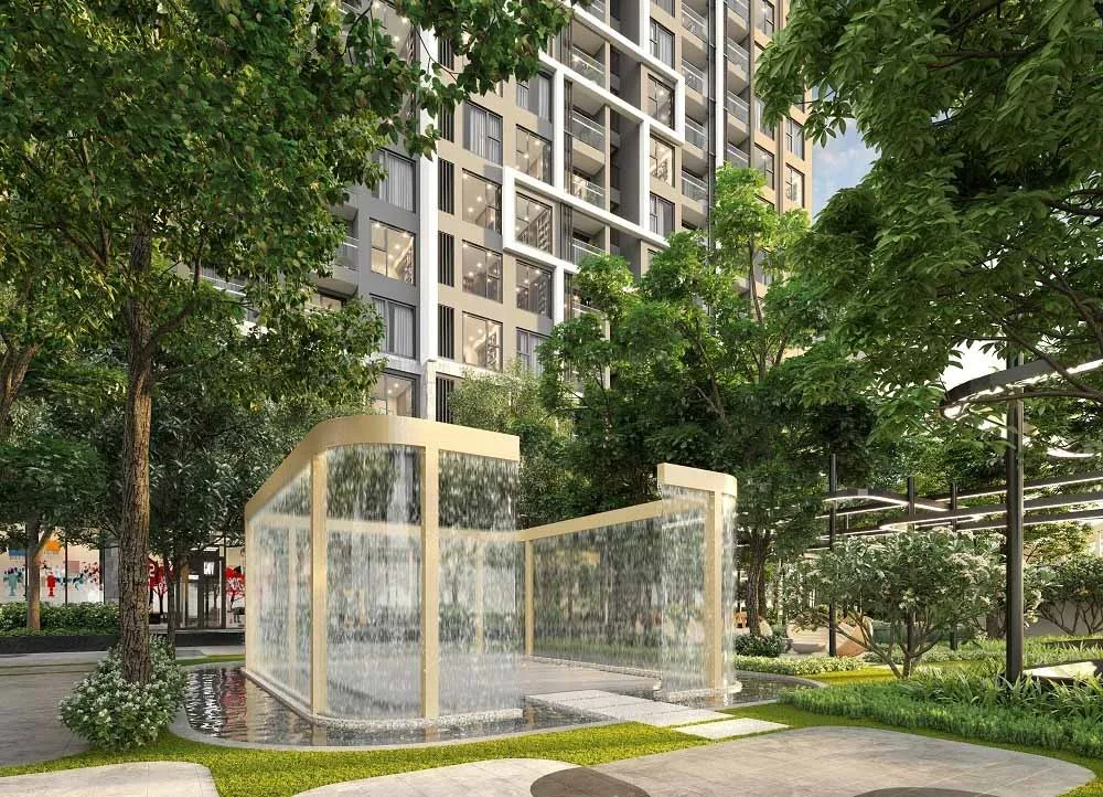 Tận hưởng bầu không khí trong lành tại vườn xanh Masteri West Heights