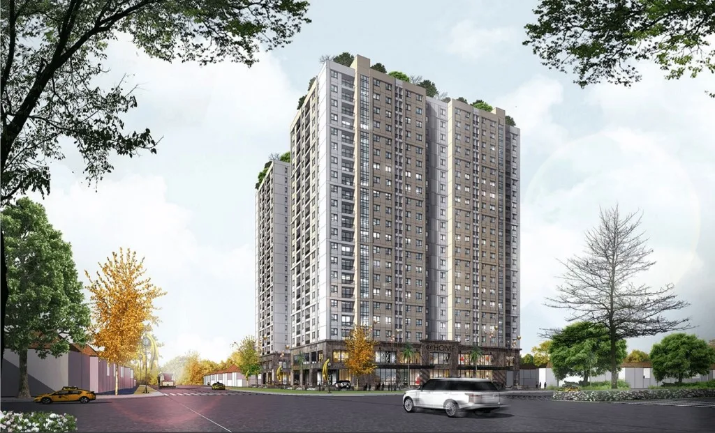 Quy mô và mật độ xây dựng chung cư @Home quận Hoàng Mai như thế nào?