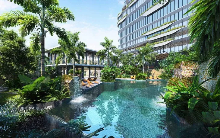 Khám phá khu vườn như 'ốc đảo xanh trên không' tại Lumière Riverside