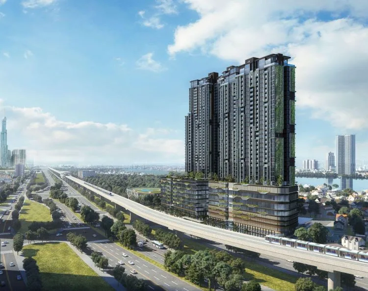 Dự án Lumiere Riverside có bao nhiêu tòa căn hộ?