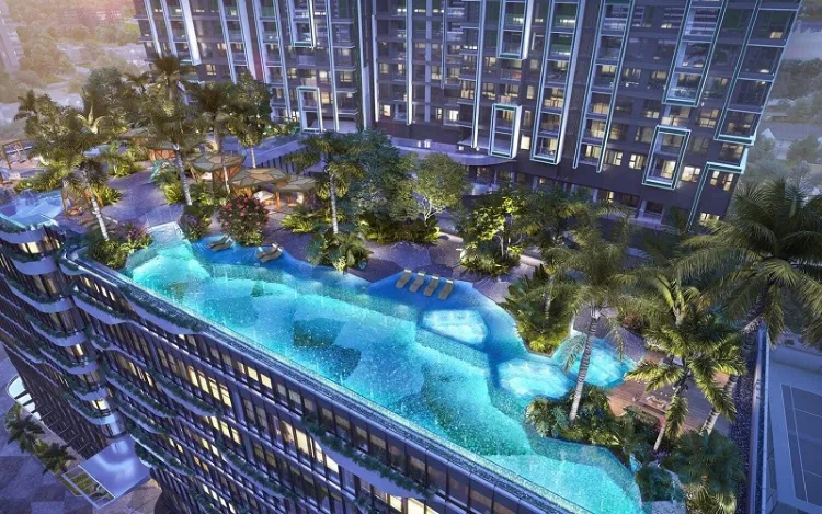 Căn góc tòa West tại dự án Lumière Riverside là những căn nào?