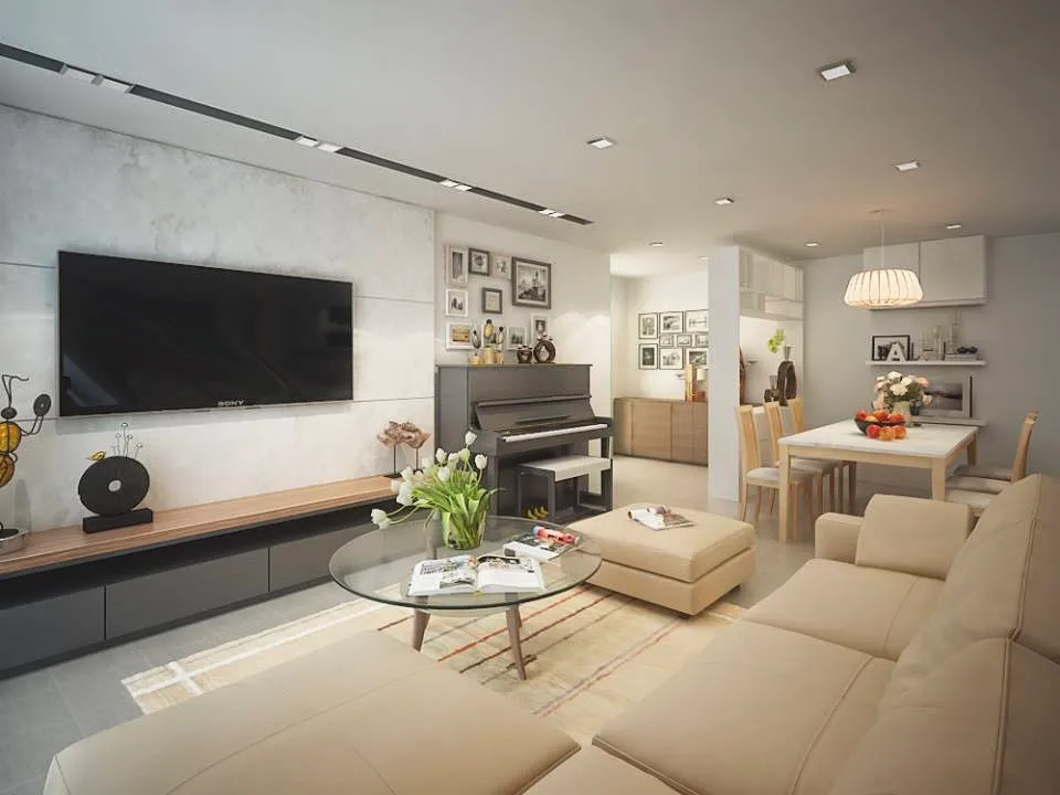 Căn 2PN 3PN chung cư The K-Park quận Hà Đông có diện tích bao nhiêu?