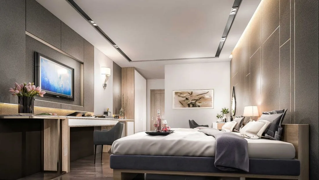 Giá căn hộ 1PN Masteri Centre Point có diện tích tim tường và thông thủy là bao nhiêu?