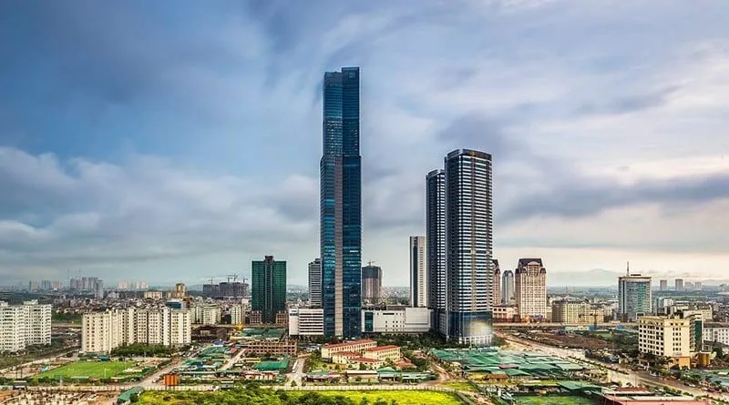 Quy mô và mật độ xây dựng chung cư Keangnam Hanoi Landmark Tower quận Nam Từ Liêm là bao nhiêu?