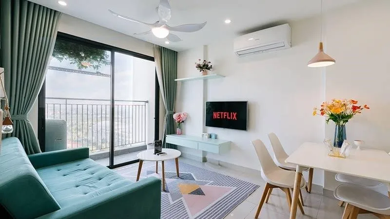 Homestay Vinhomes Ocean Park 1 có view trực diện đại học VinUni cho hội Gen Z đam mê "sống ảo" 