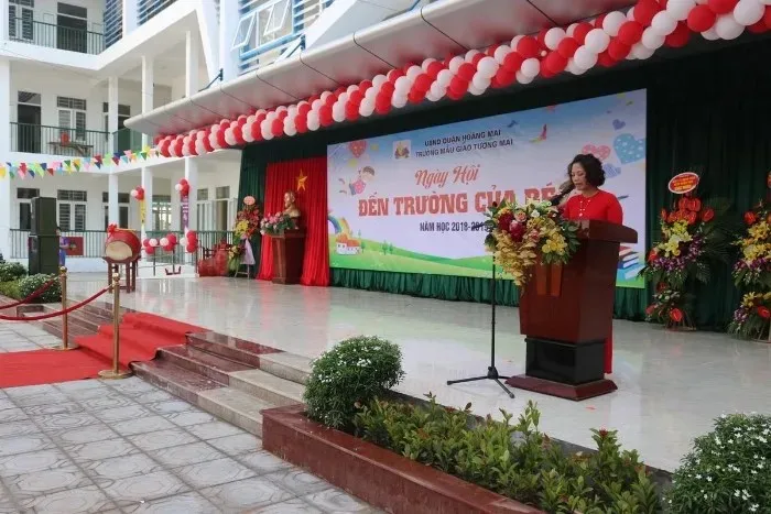 Gần chung cư Geleximco Southern Star quận Hoàng Mai có trường mầm non nào?