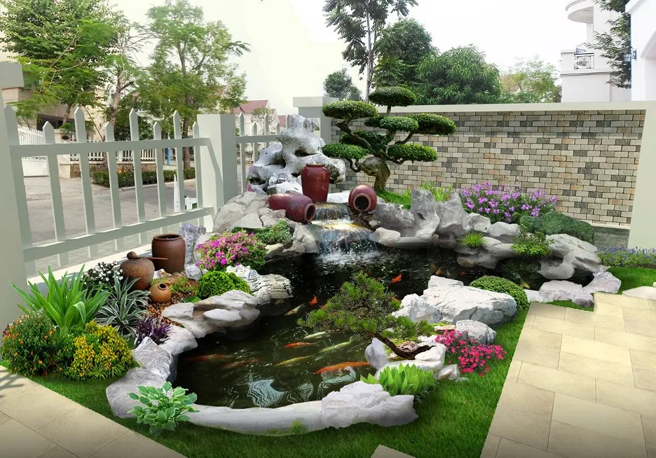 Trường hợp nào trước nhà có hồ nước là điềm xấu theo phong thủy?