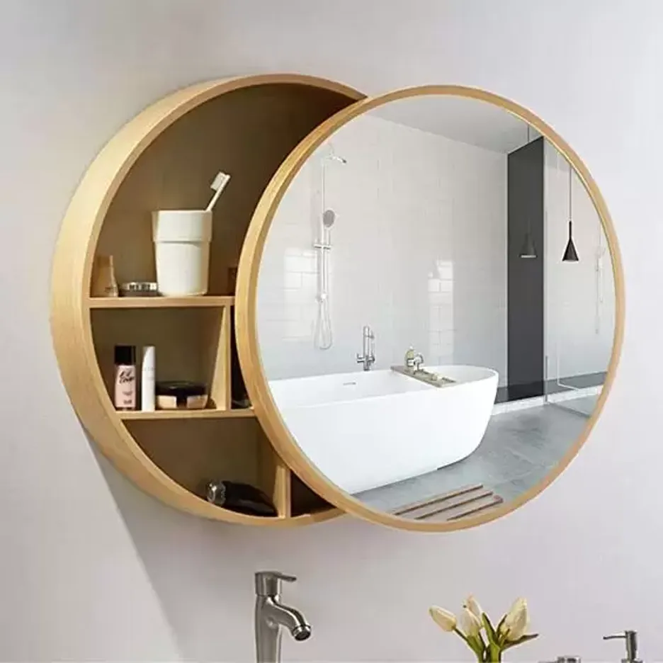 Gợi ý cách chọn kích thước gương nhà tắm hợp phong thủy