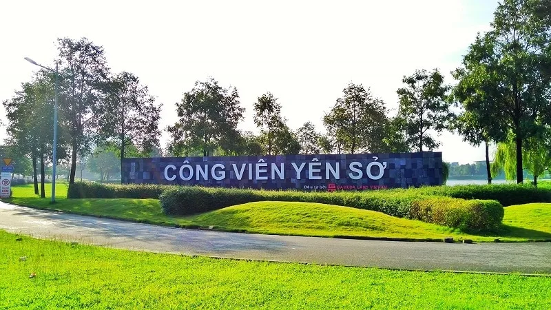 Chung cư Osaka Complex quận Hoàng Mai cách công viên Yên Sở bao xa?