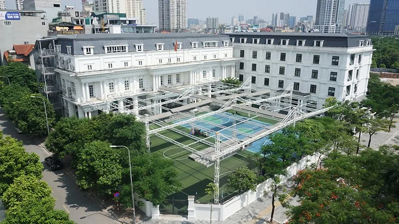 Gần chung cư The Park Home quận Cầu Giấy có trường tiểu học nào không?