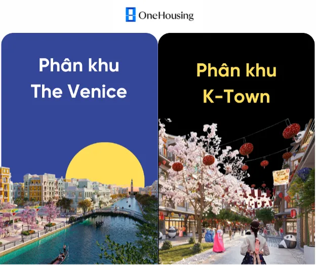 Phân khu K-Town Mega Grand World Hà Nội có bao nhiêu căn shophouse?