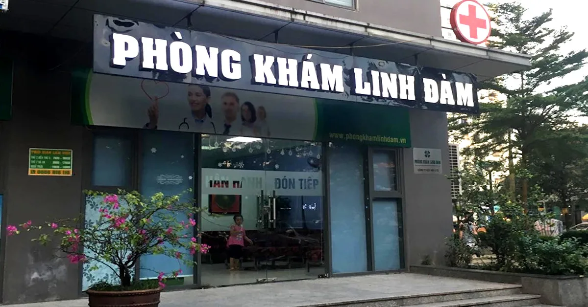 Gần chung cư VP3 Linh Đàm quận Hoàng Mai có phòng khám bệnh nào không?