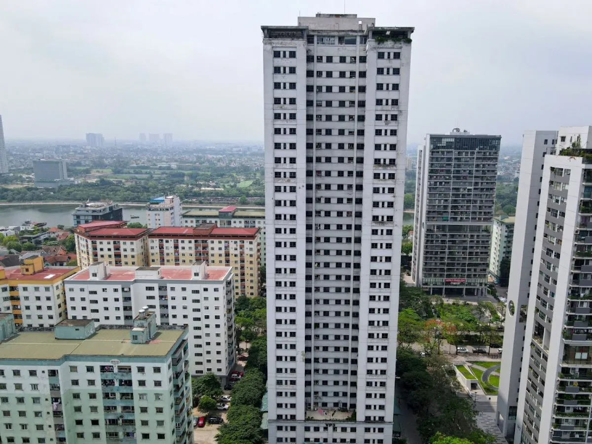 Chung cư VP3 Linh Đàm quận Hoàng Mai địa chỉ cụ thể ở đâu?