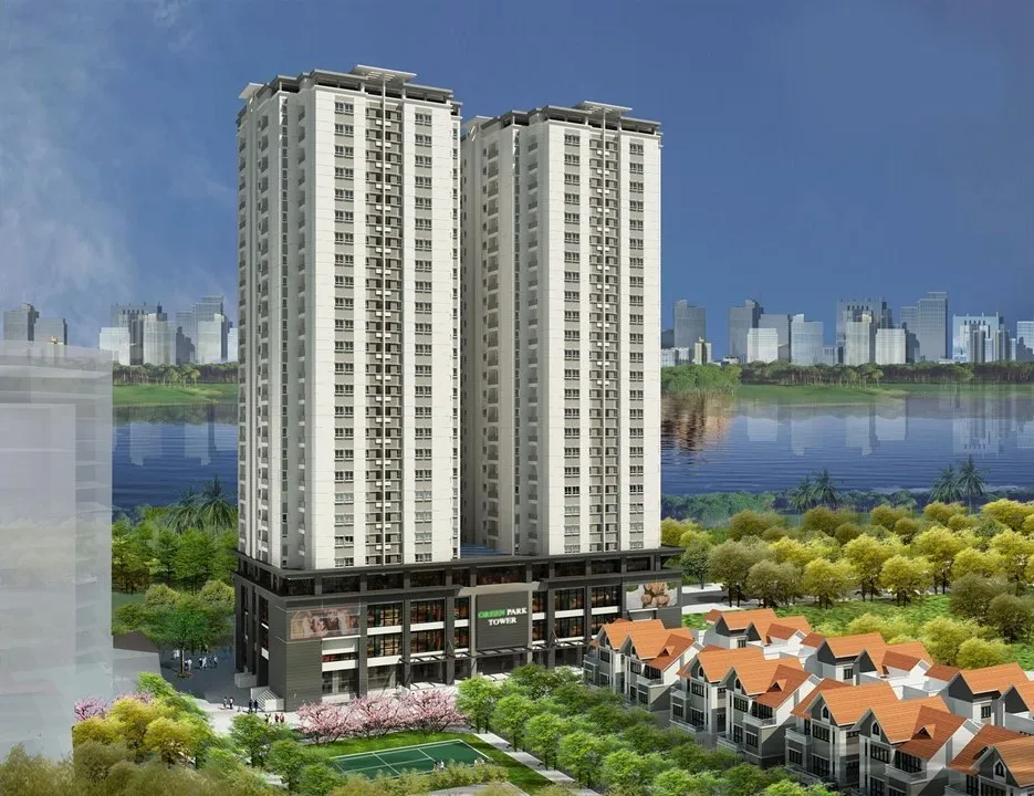 anh Can ho chung cu du an Green Park Tower 1