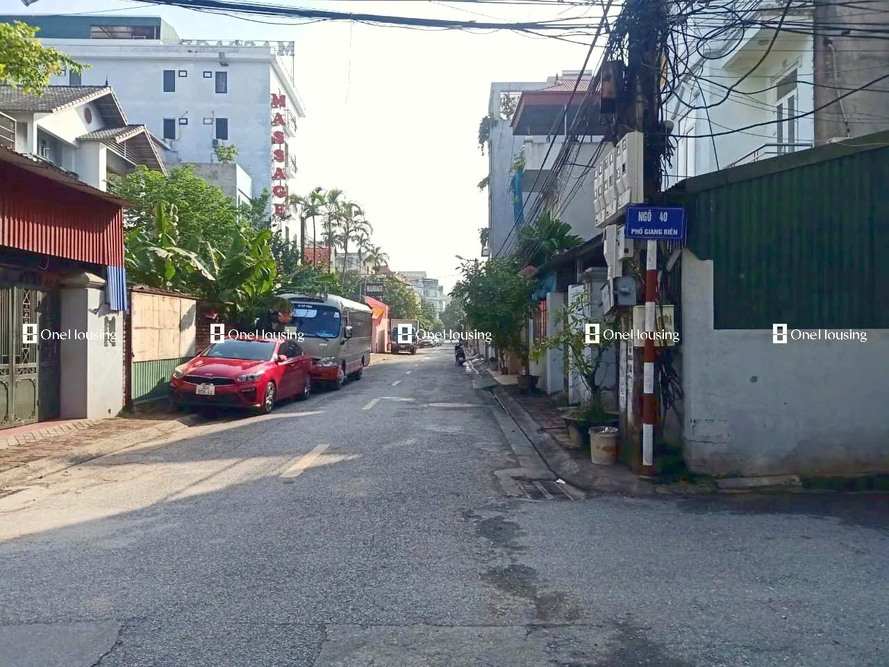 Nhà mặt ngõ cách Giang Biên 210.89m, P. Đức Giang, Q. Long Biên, TP. Hà Nội