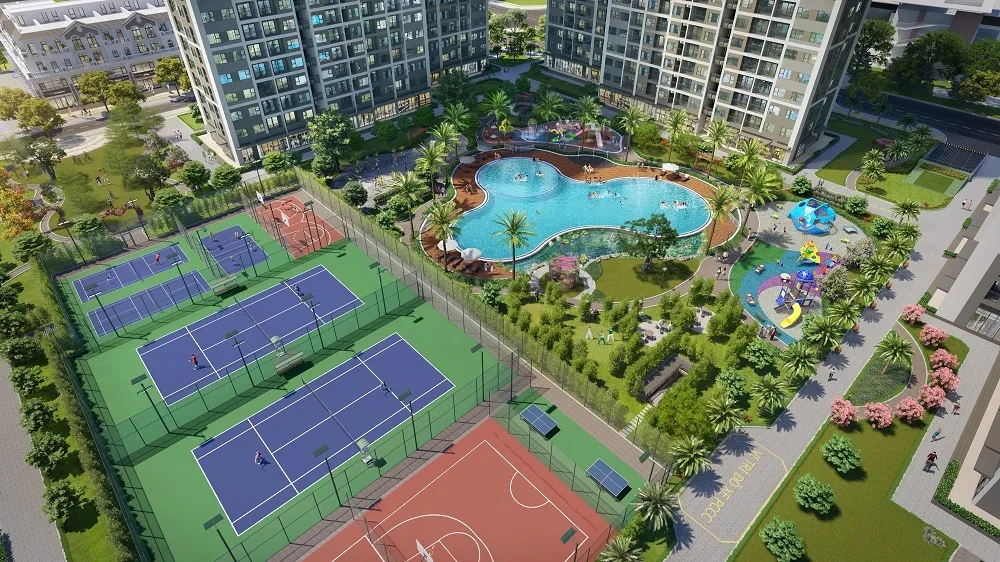 anh tien ich Phan khu The Sapphire du an Vinhomes Ocean Park 1