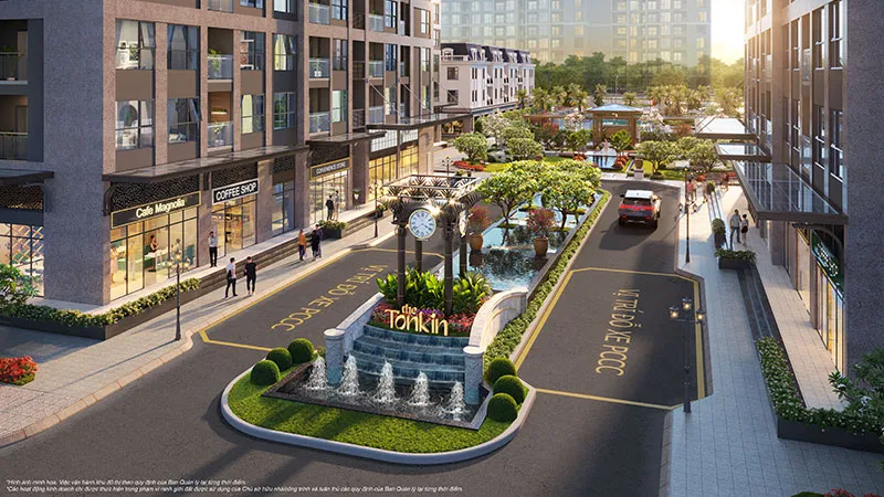 anh tien ich Phan khu The Tonkin du an Vinhomes Smart City 3