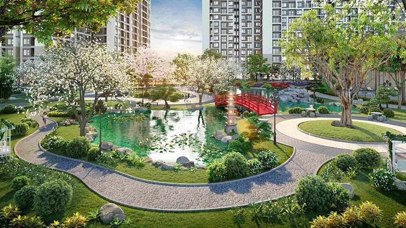 anh tien ich Phan khu The Sakura du an Vinhomes Smart City 2