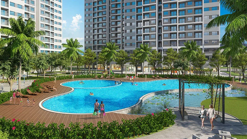 anh tien ich Phan khu The Sapphire du an Vinhomes Smart City 1