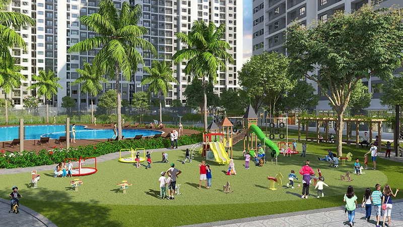 anh tien ich Phan khu The Sapphire du an Vinhomes Smart City 3