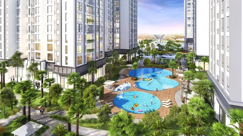 anh tien ich Phan khu Park Hill du an Vinhomes Times City 1