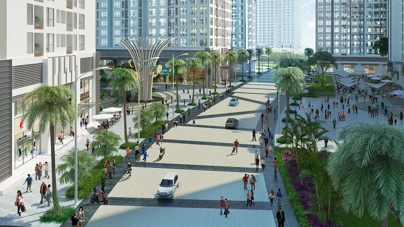 anh tien ich Phan khu Park Hill du an Vinhomes Times City 2