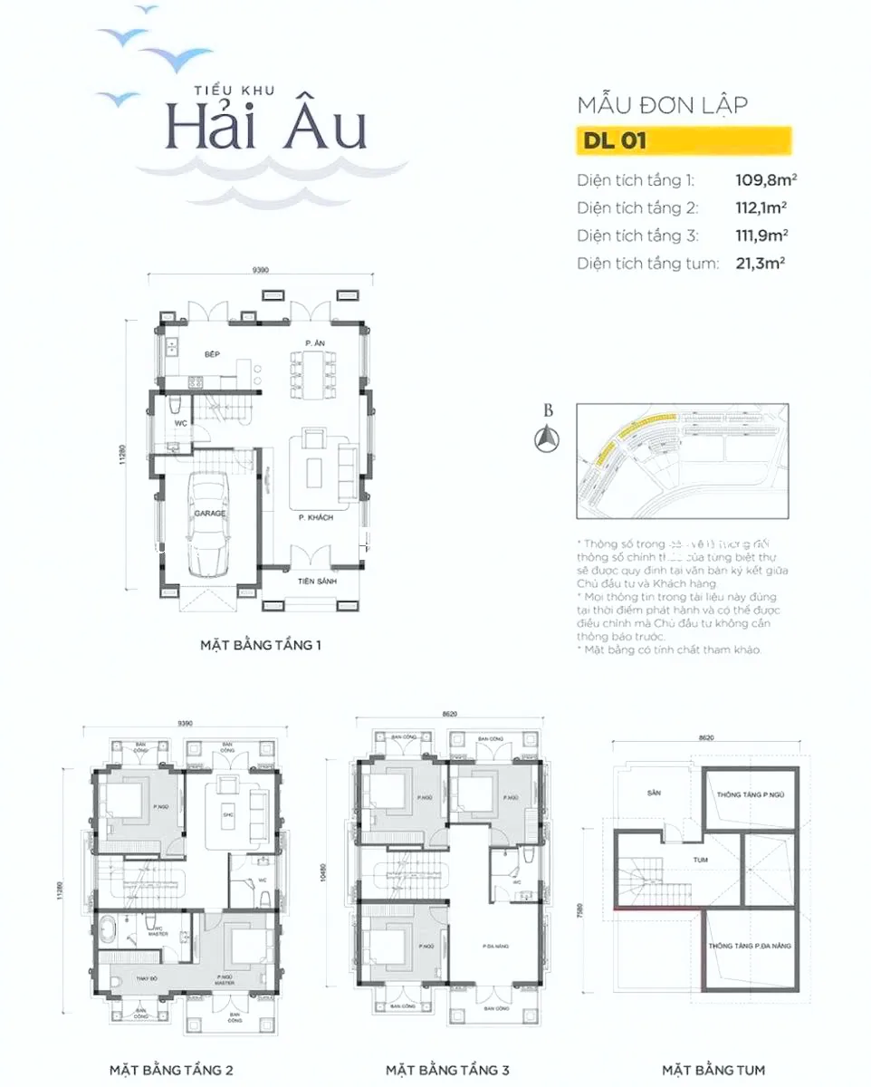 Biệt thự Hải Âu - Vinhomes Ocean Park