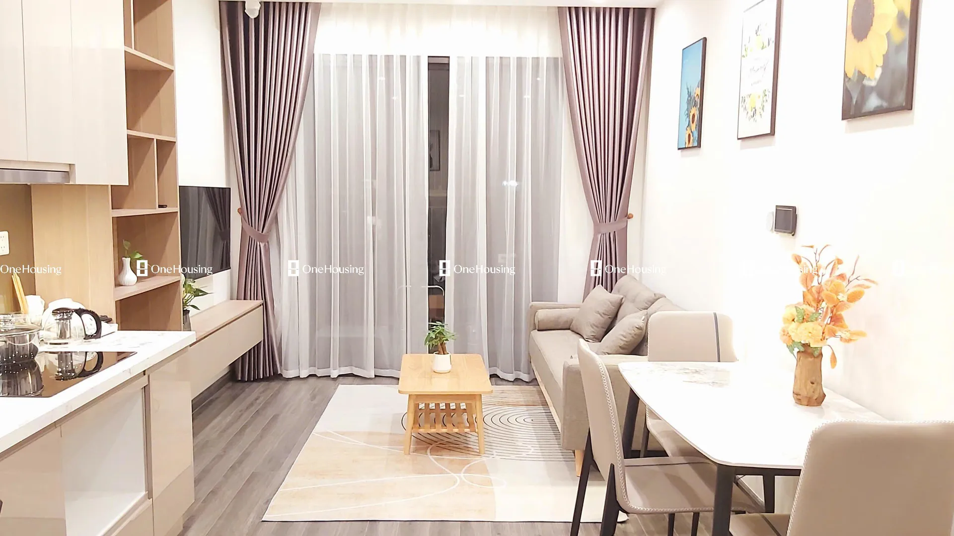 Căn 1PN toà R1.01 - The Zenpark - Vinhomes Ocean Park