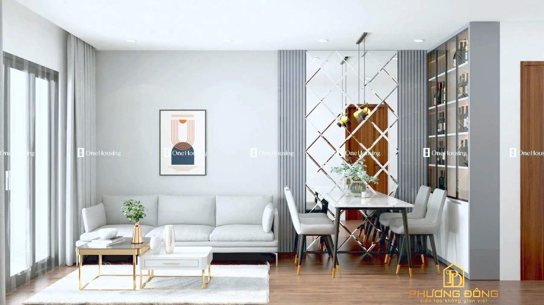 Căn Officetel toà B2 - Phương Đông Green Park