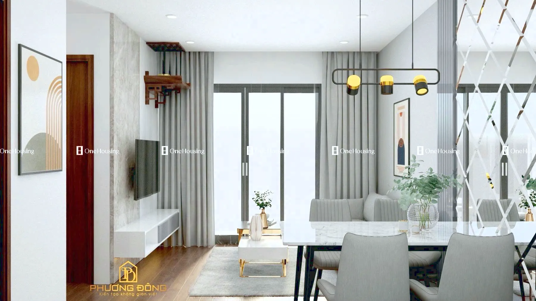 Căn Officetel toà B2 - Phương Đông Green Park