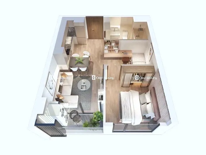 Căn 1PN+ toà M1 - Miami - Masteri Waterfront